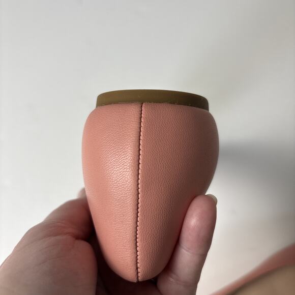 Kate Spade Kiersten Bow Pink Leather Ballet Flats New w/o Box Old Money Sz 8.5 - Picture 13 of 15